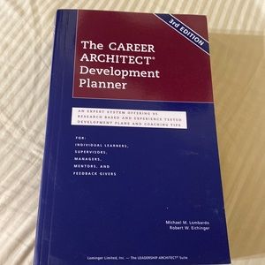 “The CAREER ARCHITECT Development Planner” 3rd edition paperback